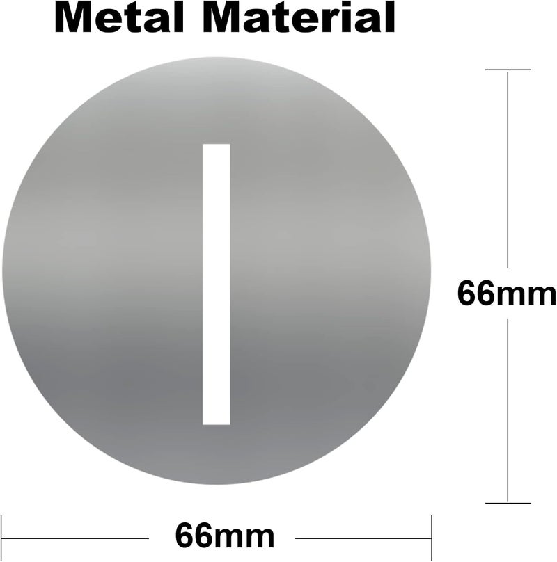 soonpho 12-Pcs Round GOBO Kit, 66mm Metal Plate with Different Patterns Works with Spotlight Attachment and OT1 Pro II III Optical Snoot to Create Different Lighting Effects - Image 2